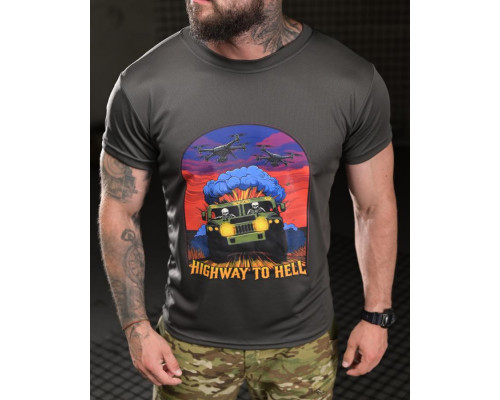 Тактична футболка BORN OF WAR highway grey ВТ4750