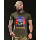 Тактична футболка BORN OF WAR highway oliva ВТ4751
