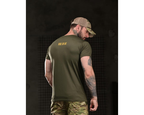 Тактична футболка BORN OF WAR highway oliva ВТ4751