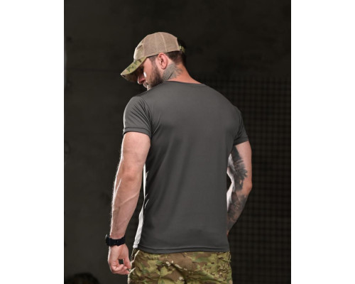 Тактична футболка BORN OF WAR I’m back grey ВТ4752