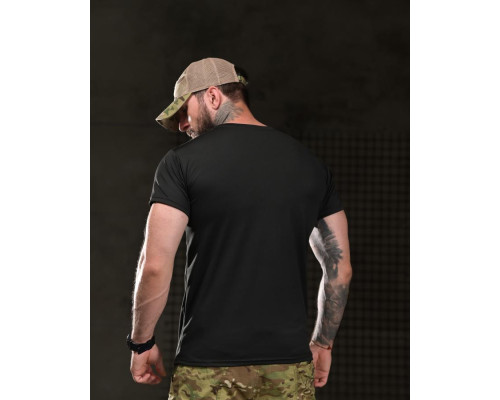 Тактична футболка BORN OF WAR I’m back black ВТ4755