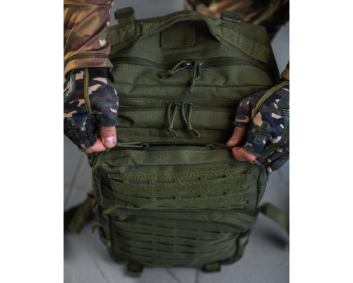 Штурмовий рюкзак US Laser Cut Assault oliva  47L