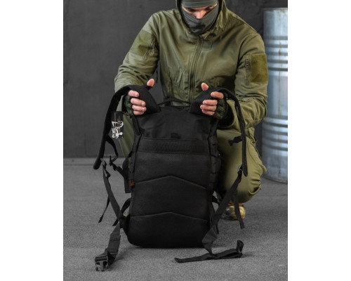 Штурмовий рюкзак US Laser Cut Assault Black 47L ВТ4144