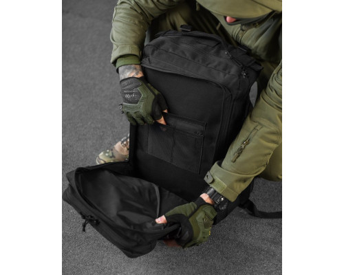 Штурмовий рюкзак US Laser Cut Assault Black 47L ВТ4144