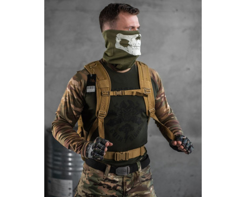 Штурмовий рюкзак US Laser Cut Assault Black cayot  47L   НШ6325