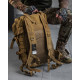 Штурмовий рюкзак US Laser Cut Assault Black cayot  47L   НШ6325