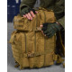 Рюкзак тактичний кайот 45л 800D Silver Knight USA ВТ6388