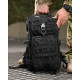 Тактичний штурмовий рюкзак 25л black ВТ6613
