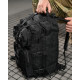 Тактичний штурмовий рюкзак 25л black ВТ6613