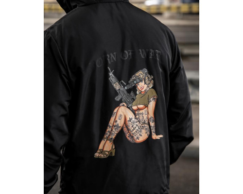 Вітровка в мілітарі стилі BORN OF WAR gerl