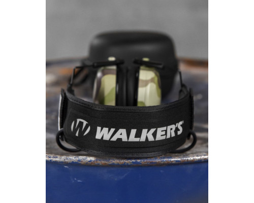 Навушники активні тактичні шумоподавлюючі Walker's Razor Slim Оливковий ВН1022