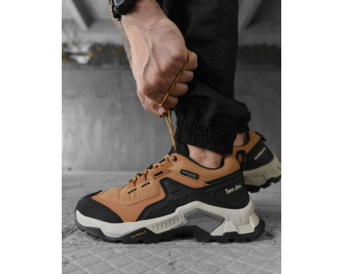 Чоловічі термо кросівки all-terrain brown/black НП4894