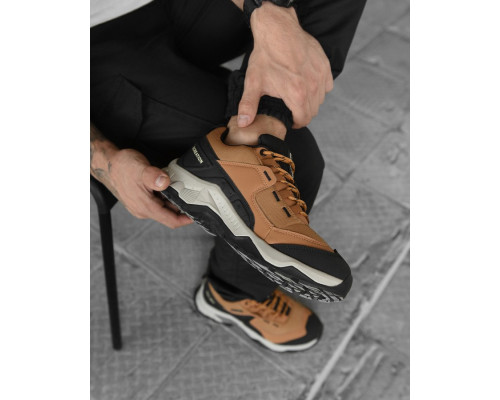 Чоловічі термо кросівки all-terrain brown/black НП4894