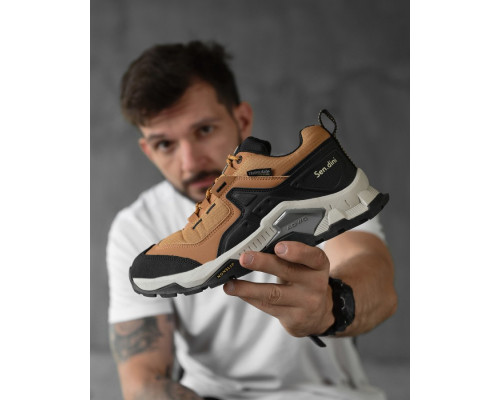 Чоловічі термо кросівки all-terrain brown/black НП4894