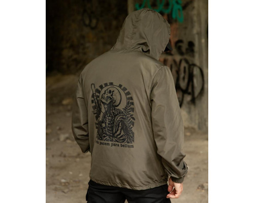 Вітровка в стилі мілітарі BORN OF WAR para bellum олива ВТ5445