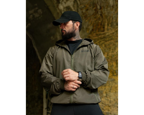 Вітровка в стилі мілітарі BORN OF WAR para bellum олива ВТ5445