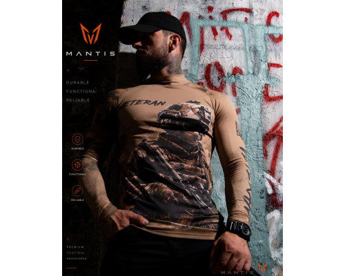 Тактичний рашгард MANTIS® Veteran LS — Coyote