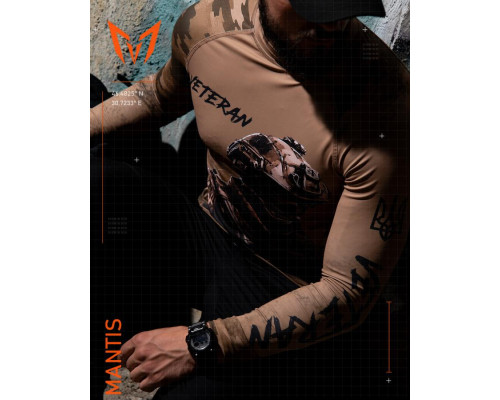 Тактичний рашгард MANTIS® Veteran LS — Coyote