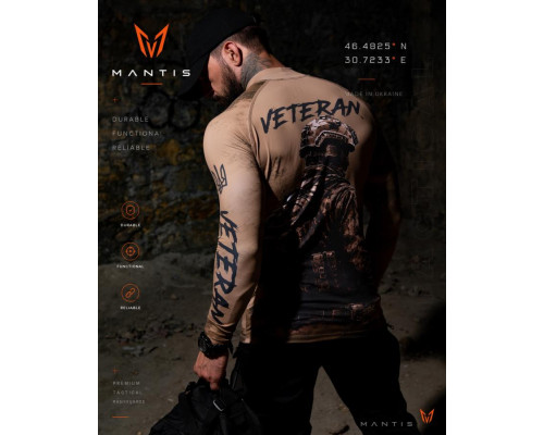 Тактичний рашгард MANTIS® Veteran LS — Coyote