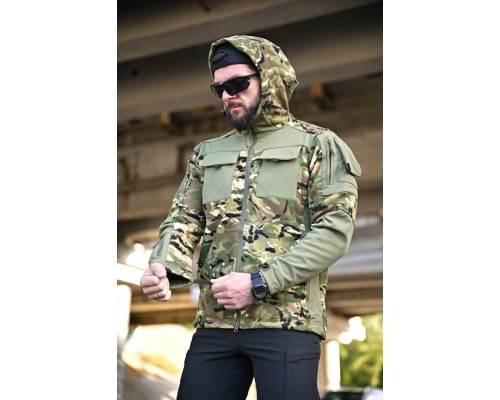 Тактична флісова куртка COMANDOS MTK combo ВТ7064