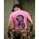 хлопкова футболка Girl pink ПП7758