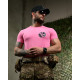 хлопкова футболка Girl pink ПП7758
