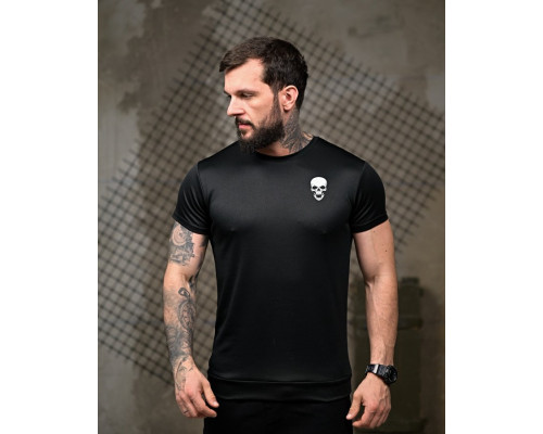 Тактична відводна футболка Girl 7.62 black ПП7816