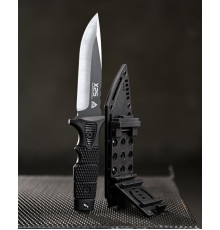 Ніж Delta Force тактичний мисливський тактичний ніж X25 туристичний чорний ВТ4698