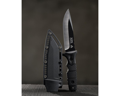Ніж Delta Force тактичний мисливський тактичний ніж X25 туристичний чорний ВТ4698