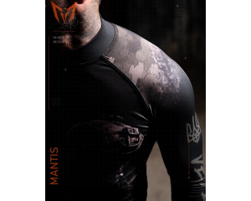 Тактичний рашгард MANTIS® Veteran LS — black