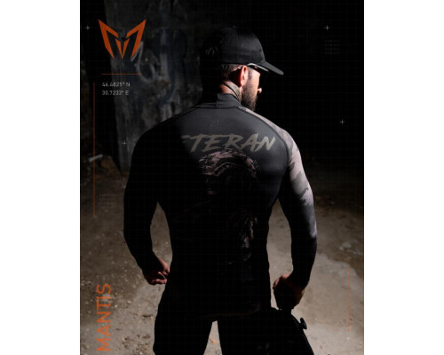 Тактичний рашгард MANTIS® Veteran LS — black