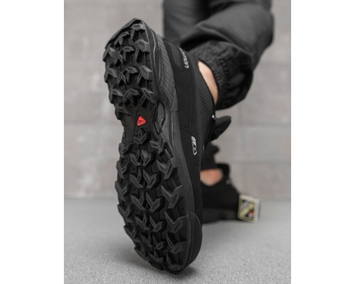Чоловічі термо кросівки Salomon black A4006-1 НП4911