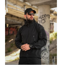 Тактична куртка Softshell ELEMENT black РА4968