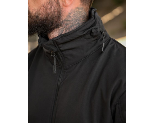 Тактична куртка Softshell ELEMENT black РА4968