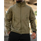 Тактична куртка Softshell ELEMENT олива РА4969