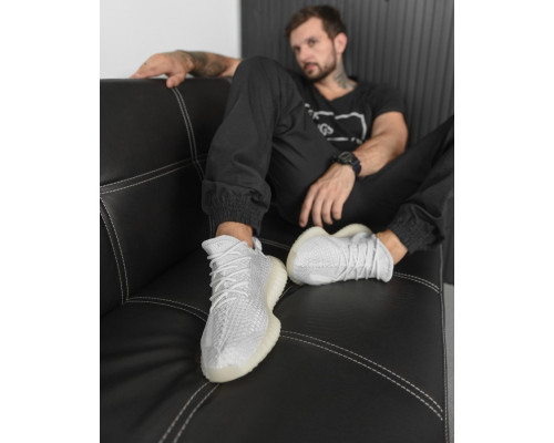 Чоловічі кросівки yzy grey/whiite РА5047