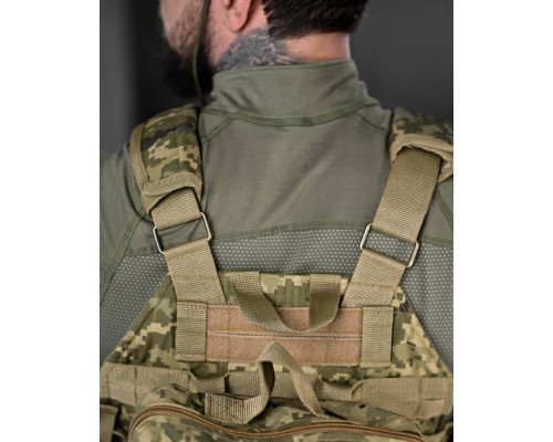 Плитоноска 4 точки швидкий скидання RONIN піксель ДЛ6352
