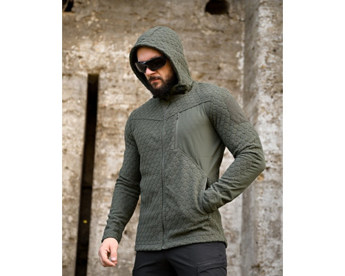 Тактичний фліс KM URBAN LEVEL 3 олива ПП7997