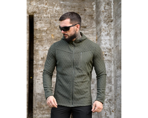 Тактичний фліс KM URBAN LEVEL 3 олива ПП7997