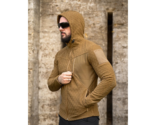Тактичний флісовий костюм KM URBAN кайот ПП7998