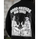 Мілітарі худі на флісі GENESIS Friends black ВТ6846
