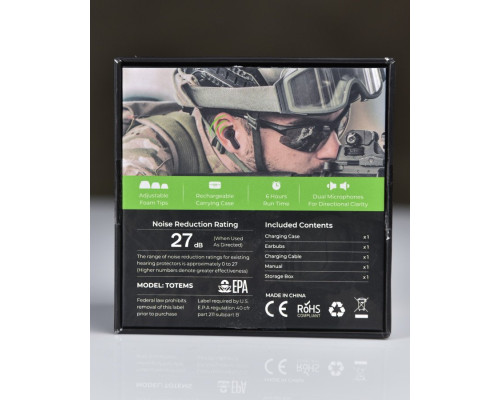 Тактичні беруші ARM NEXT РМ6657
