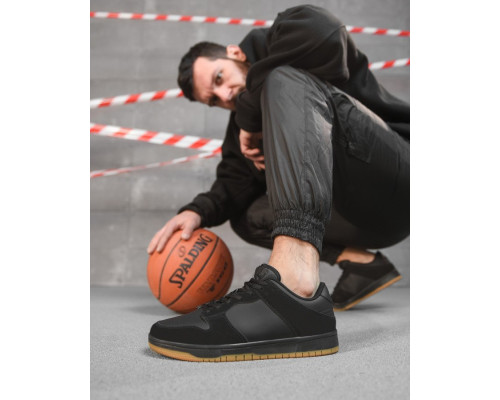 Чоловічі кросівки dunke black НП5212