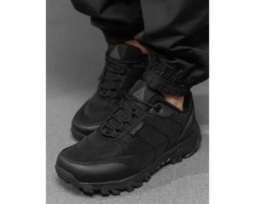 Чоловічі термо кросівки kantri black НП4770