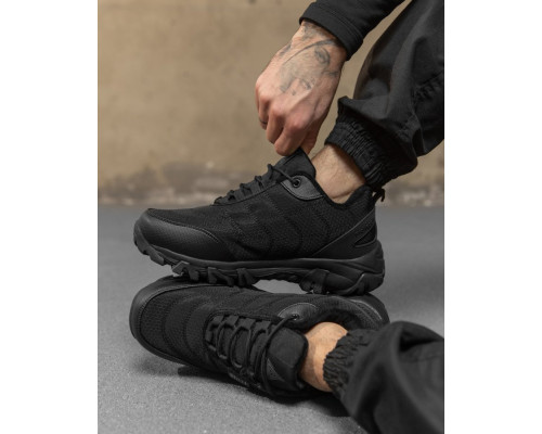 Чоловічі термо кросівки kantri black НП4770