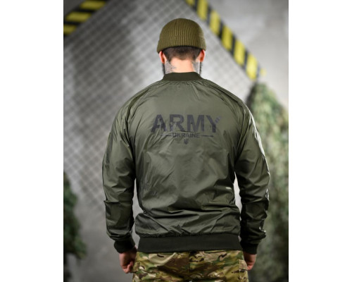 Легка вітровка army олива ВТ5066