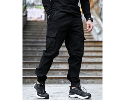 міські штани карго Black РП7432