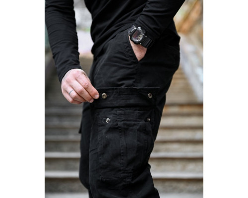 міські штани карго Black РП7432