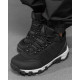 Чоловічі термо кросівки black/white зима НП4783