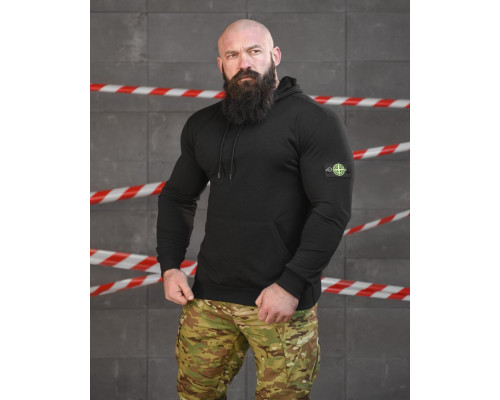 Худі Stone island black НП5215